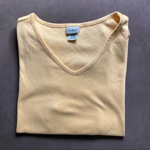L.L. Bean Yellow T-Shirt